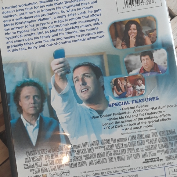 Adam Sandler's click DVD comedy - Picture 3 of 3